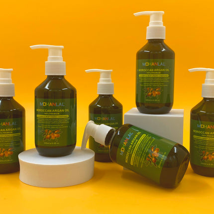 MOHANLAL® ARGANOLIE CONDITIONER 200ML | vermindert haaruitval, verwijdert droogheid, herstelt de gezondheid van het haar, herstelt beschadigd haar, maakt het haar zijdezacht en glanzend, voegt vocht toe | alle haartypes